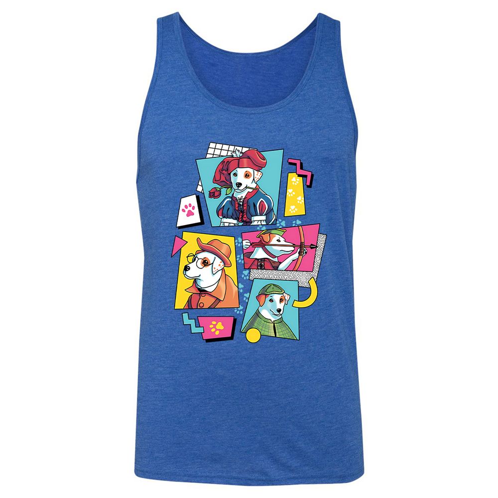 Unisex Jersey Tank - YTABT1MV - True Royal Triblend - 12