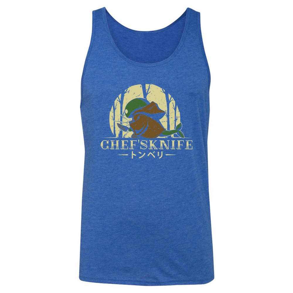 Unisex Jersey Tank - JUS97A8A - True Royal Triblend - 12