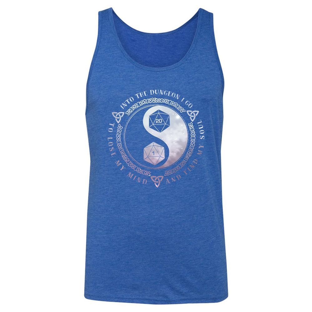 Unisex Jersey Tank - 8U27YEFU - True Royal Triblend - 12