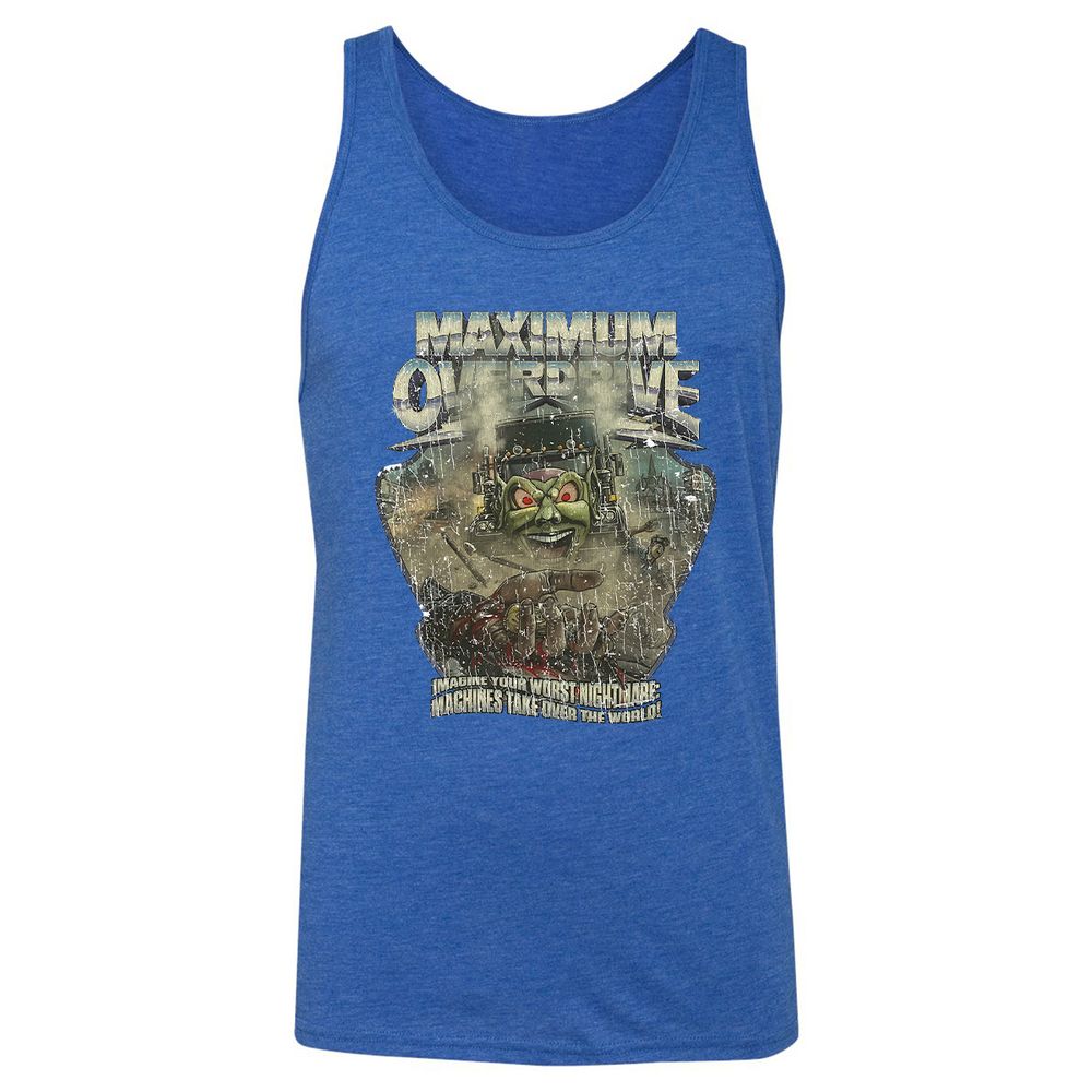 Unisex Jersey Tank - QH4L7K6L - True Royal Triblend - 12