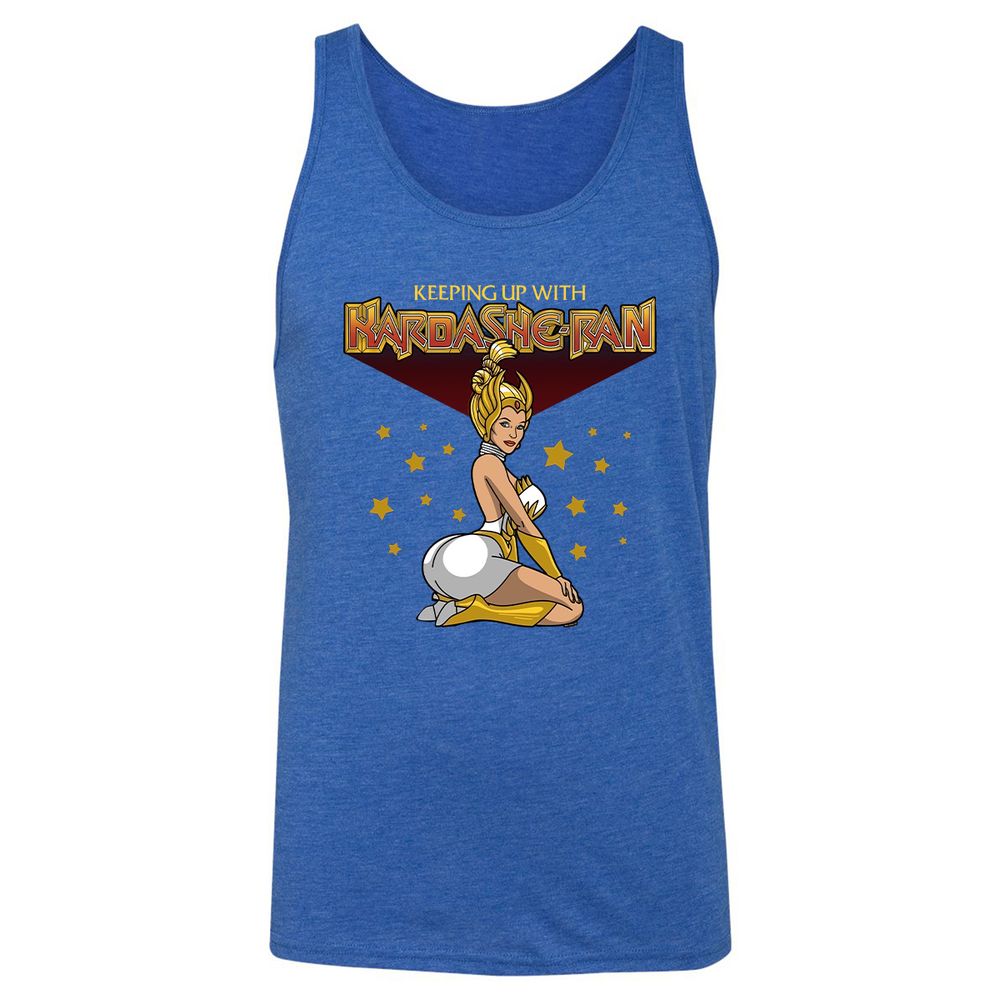 Unisex Jersey Tank - 3YA18TQ4 - True Royal Triblend - 12