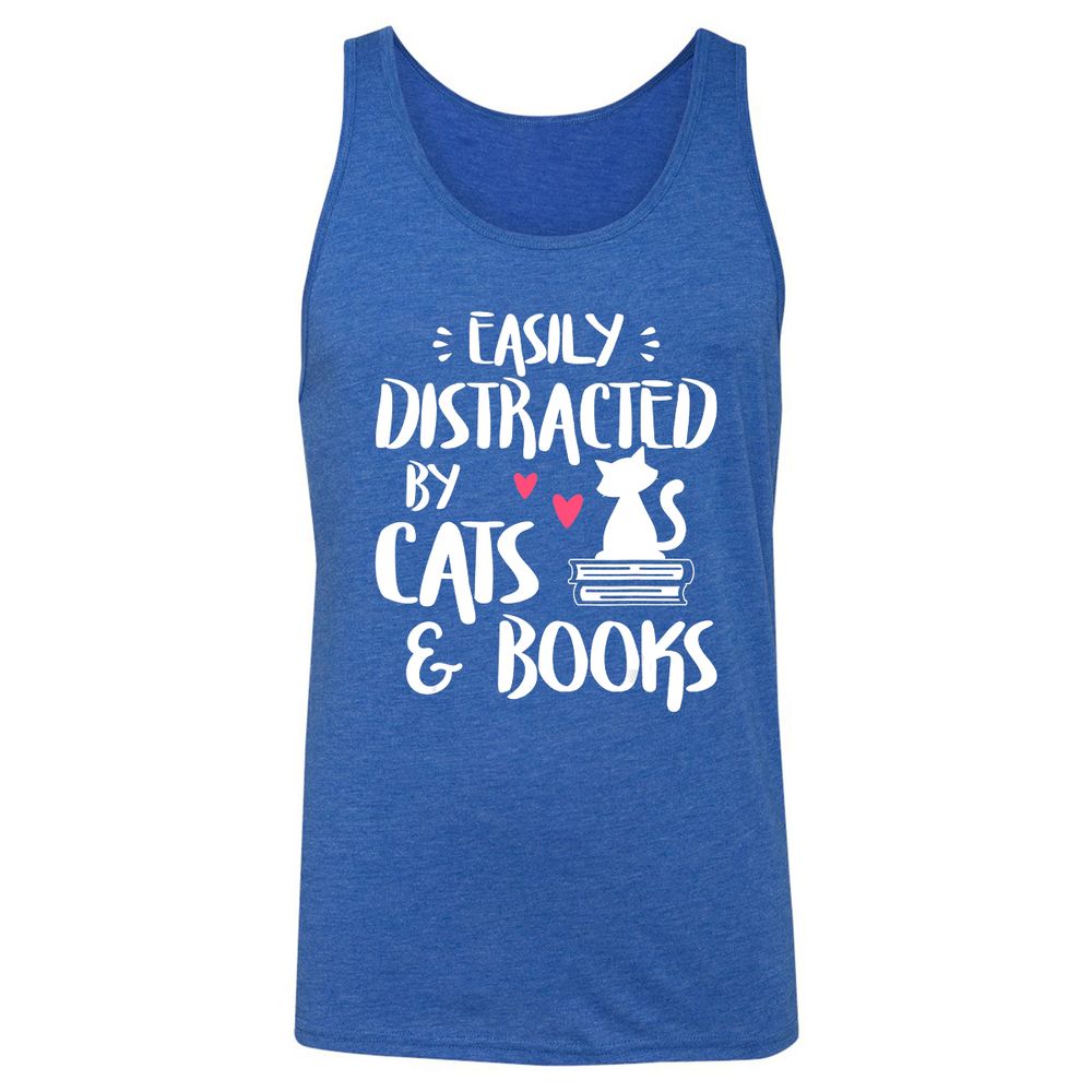 Unisex Jersey Tank - PWCSNSYZ - True Royal Triblend - 12