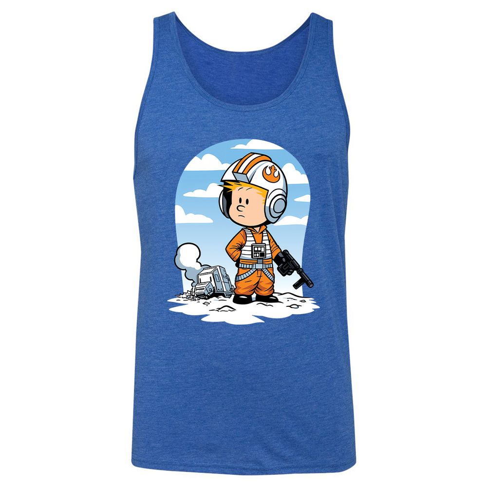 Calvin - True Royal Triblend - 12