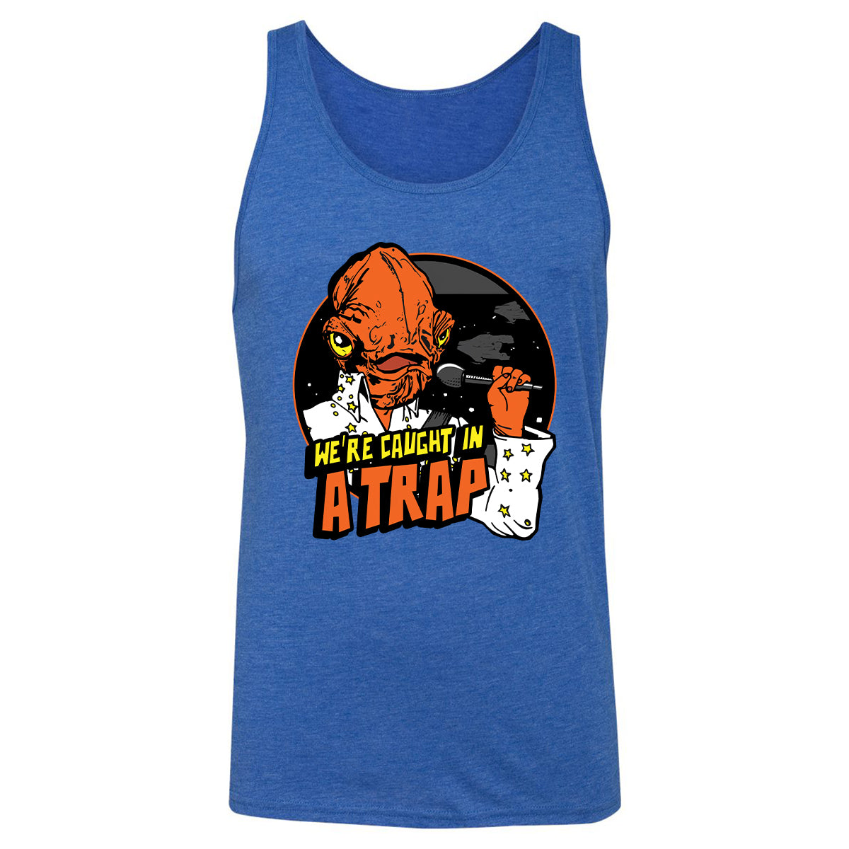 Unisex Jersey Tank - 9CEP1HJ8 - True Royal Triblend - 12