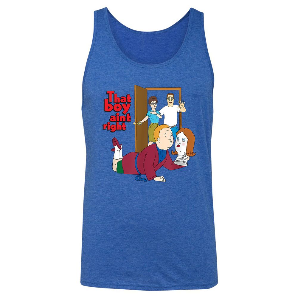 Unisex Jersey Tank - TE3PX6GM - True Royal Triblend - 12