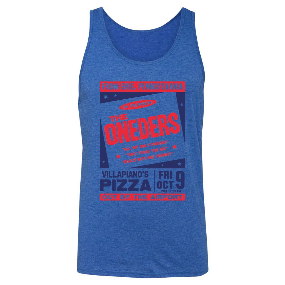 Unisex Jersey Tank - V2W6E9W3 - True Royal Triblend - 12