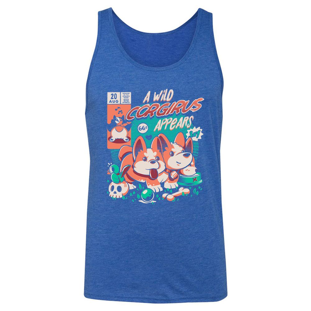 Unisex Jersey Tank - JMCBFZ3P - True Royal Triblend - 12