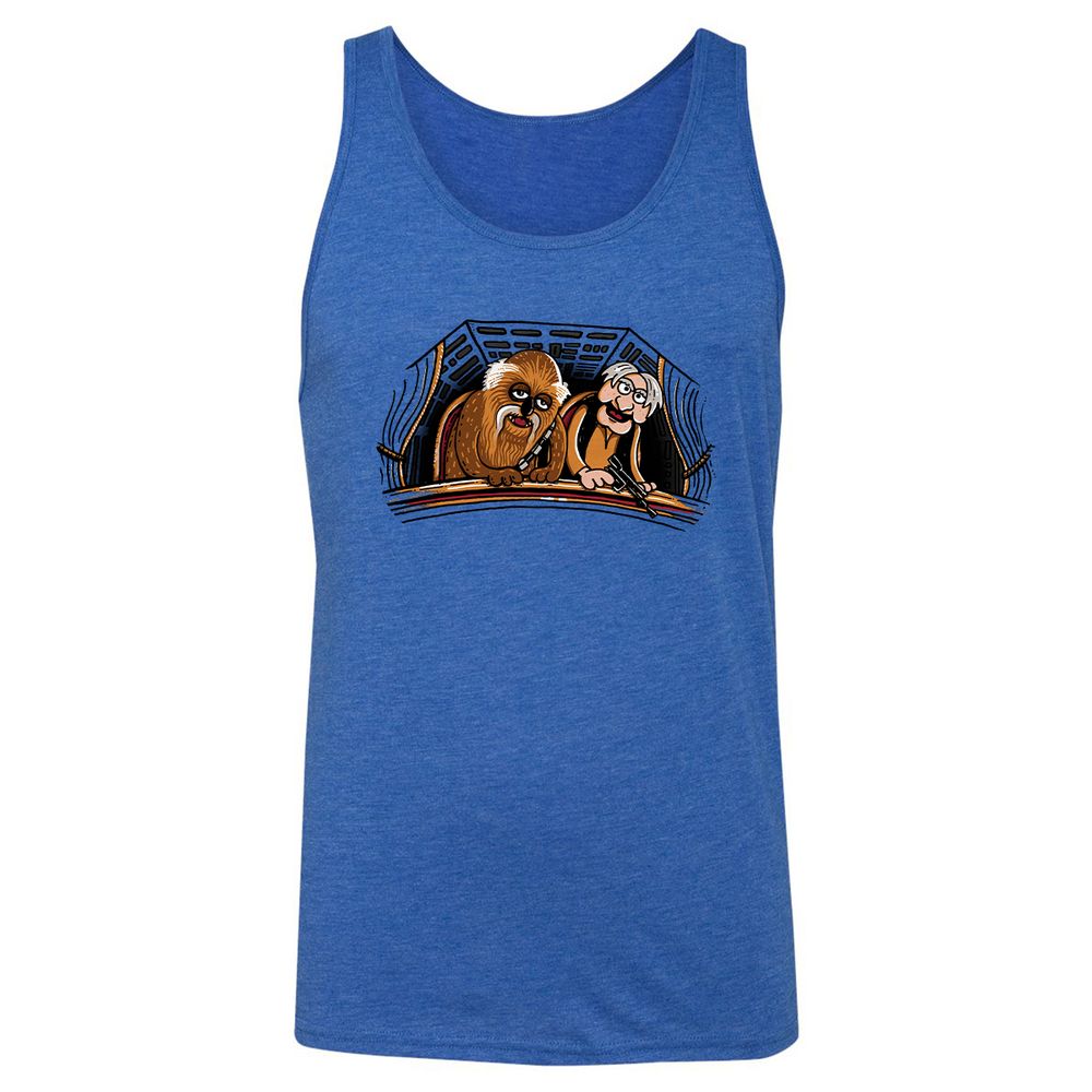 Unisex Jersey Tank - 4MDMRGFX - True Royal Triblend - 12