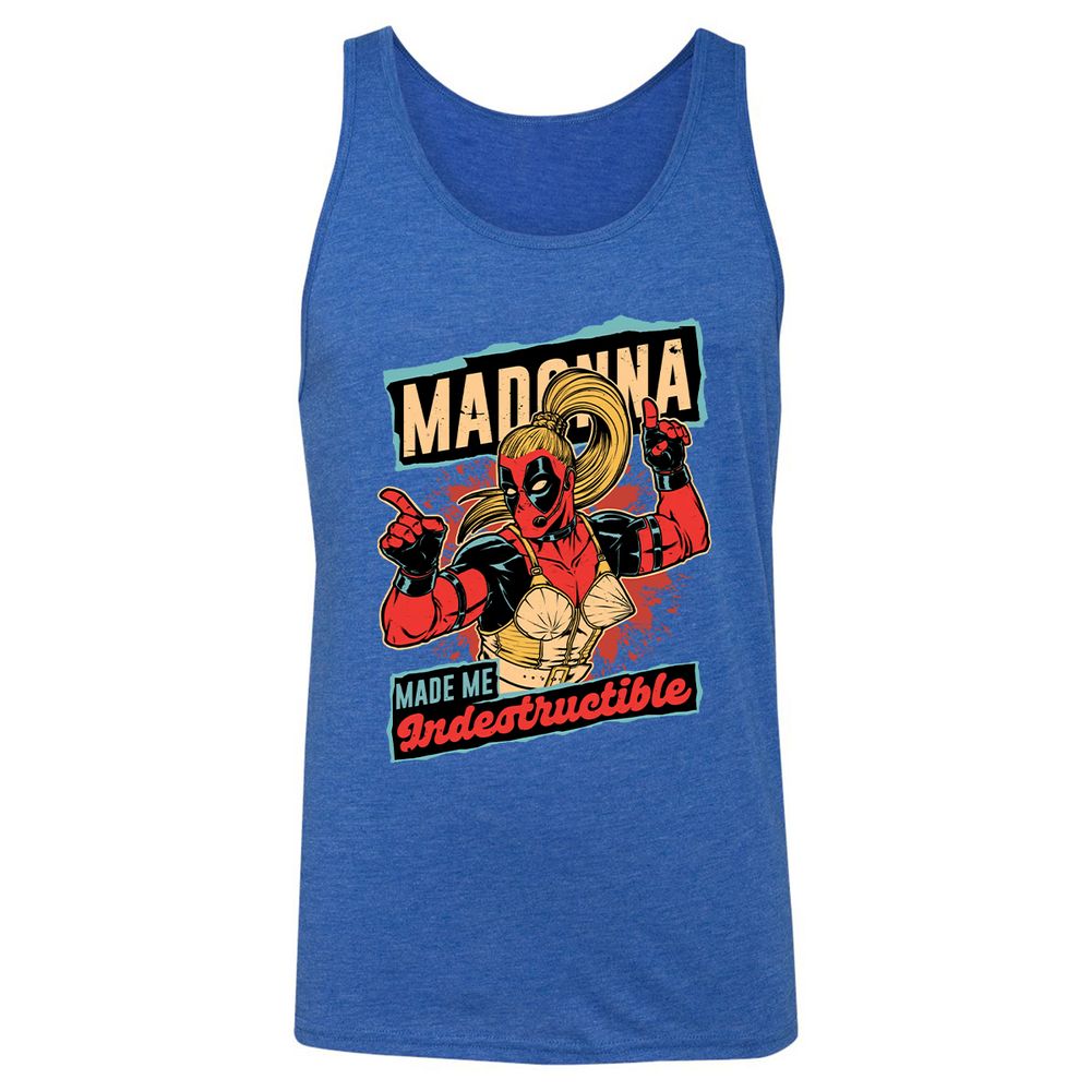 Unisex Jersey Tank - 9SA6W548 - True Royal Triblend - 12