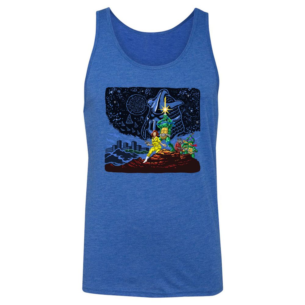 Unisex Jersey Tank - JD2DLR4W - True Royal Triblend - 12