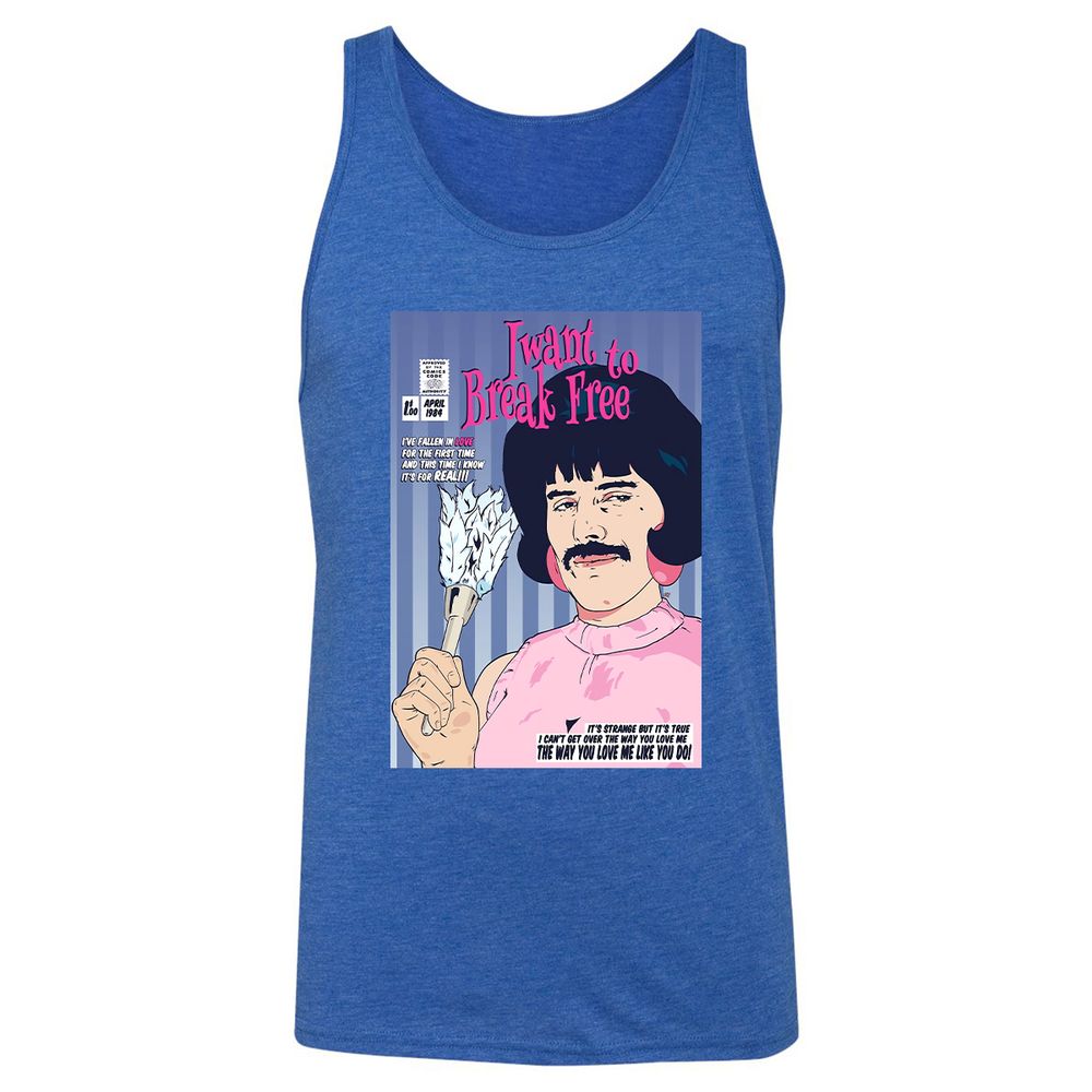 Unisex Jersey Tank - 9KNBL5D2 - True Royal Triblend - 12