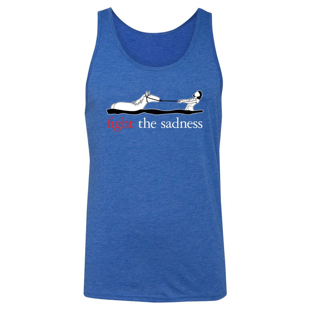 Unisex Jersey Tank - D9SRMH8J - True Royal Triblend - 12