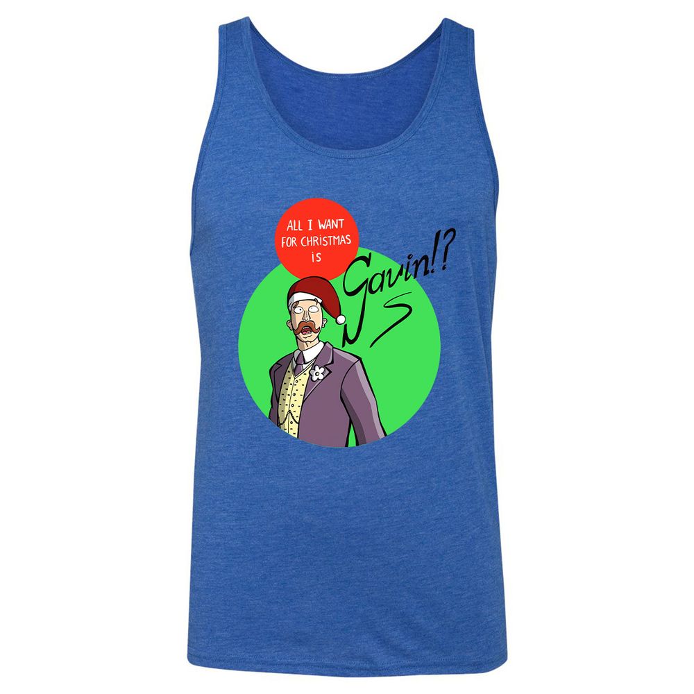 Unisex Jersey Tank - G3ZS6H58 - True Royal Triblend - 12