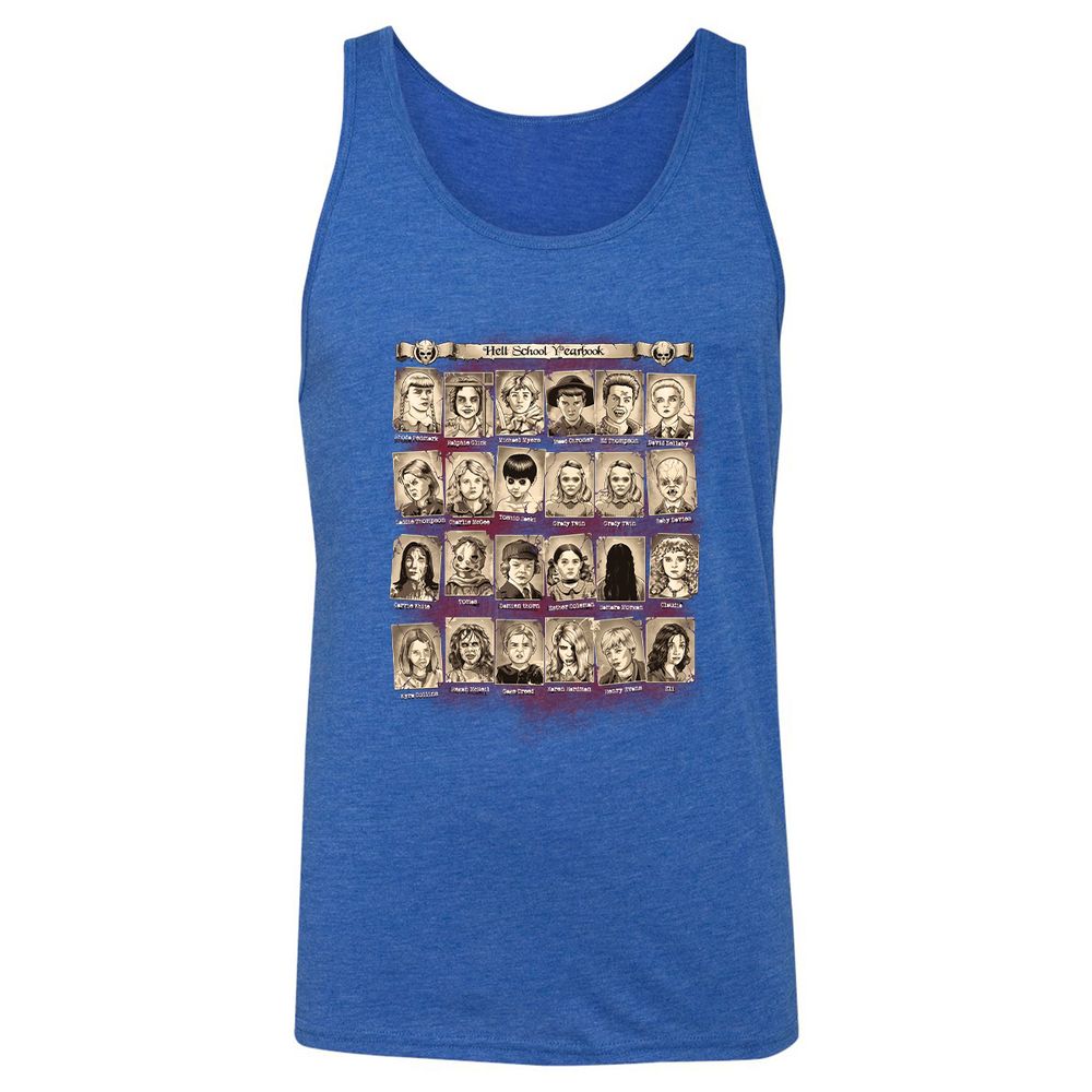Unisex Jersey Tank - M93DHDC5 - True Royal Triblend - 12