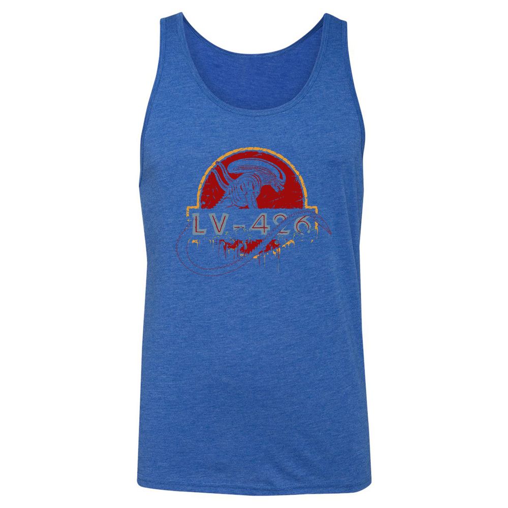 Unisex Jersey Tank - 7DK17EH8 - True Royal Triblend - 12