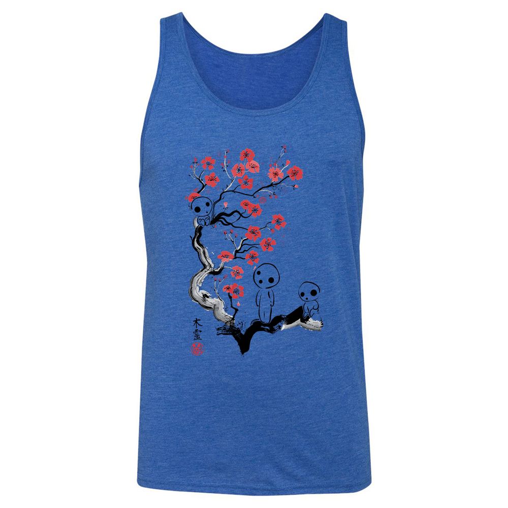 Unisex Jersey Tank - RLKMV446 - True Royal Triblend - 12