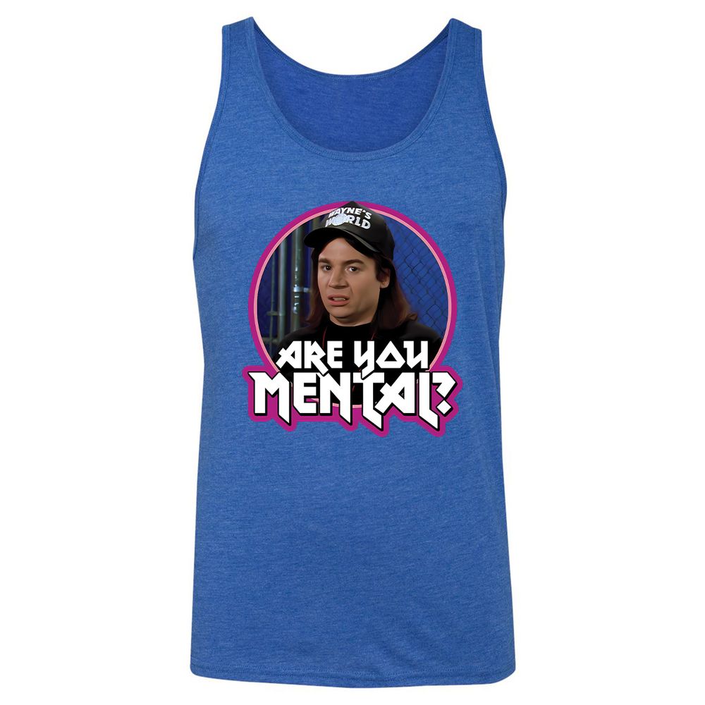 Unisex Jersey Tank - PW64HZNZ - True Royal Triblend - 12