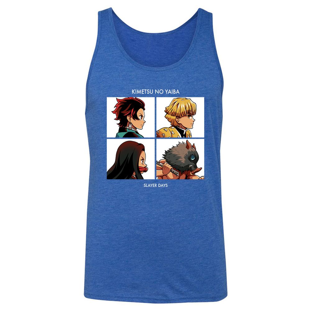 Unisex Jersey Tank - LYYJPY1N - True Royal Triblend - 12