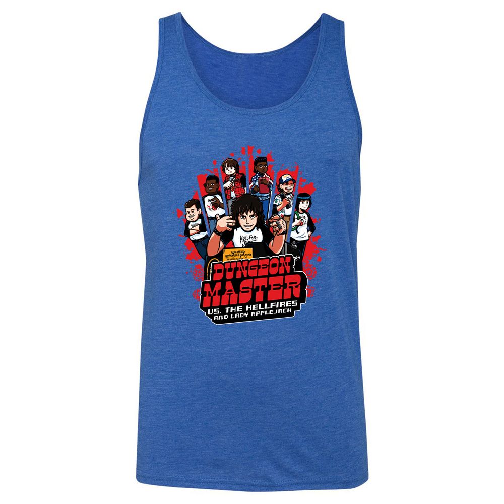 Unisex Jersey Tank - 8XNURX2J - True Royal Triblend - 12