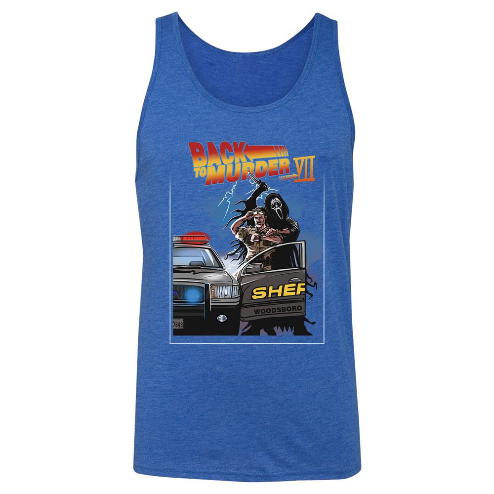 Unisex Jersey Tank - FRTLVZ2X - True Royal Triblend - 12