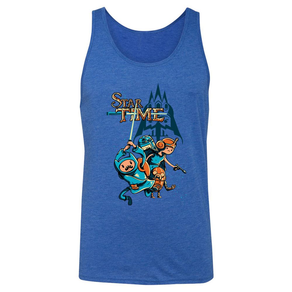 Unisex Jersey Tank - U9FG7YK6 - True Royal Triblend - 12