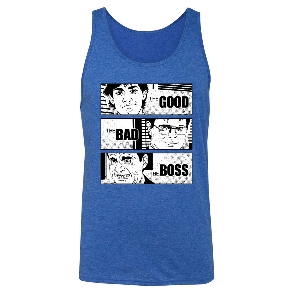 Unisex Jersey Tank - W9J6ZK8G - True Royal Triblend - 12