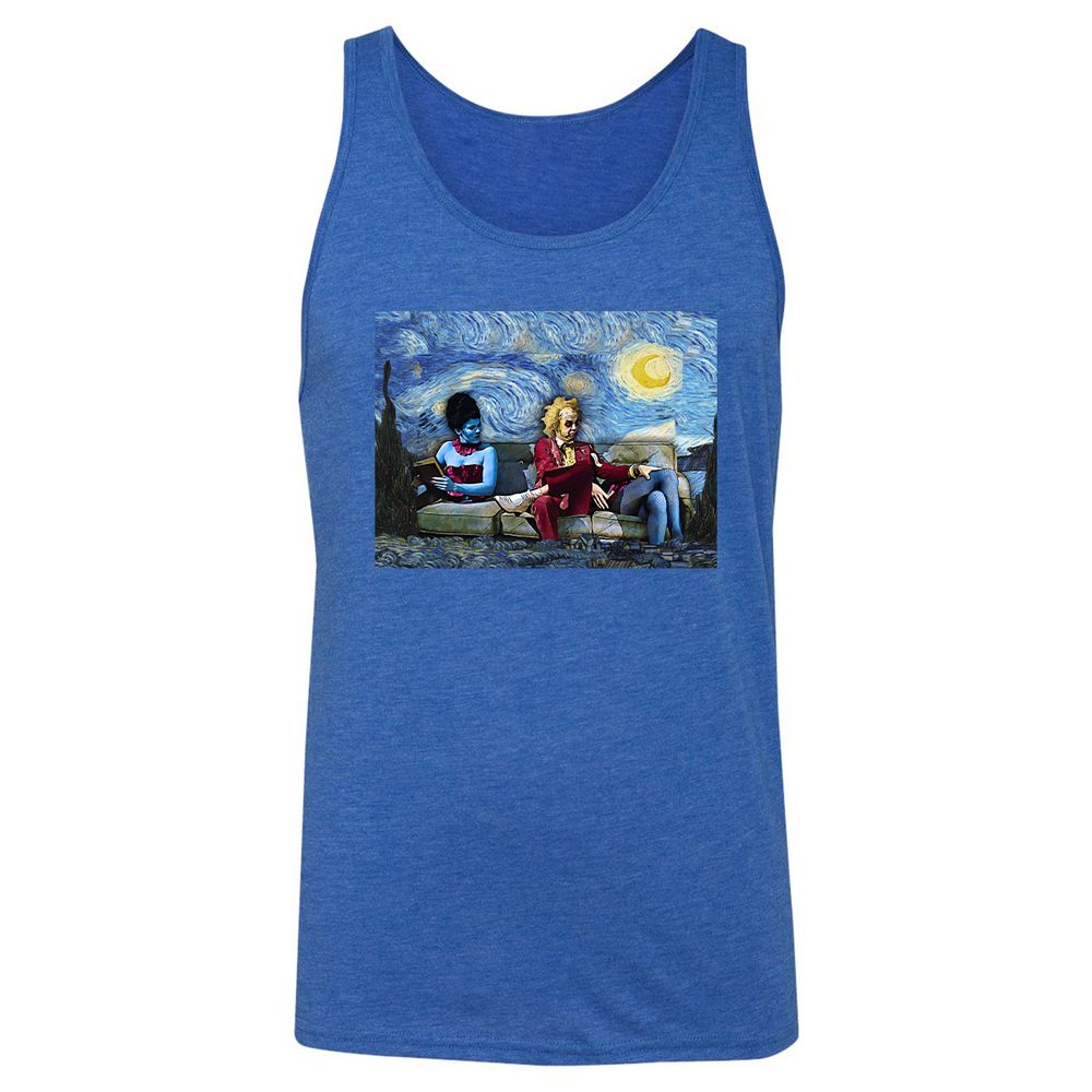 Unisex Jersey Tank - 4TLUEUBX - True Royal Triblend - 12