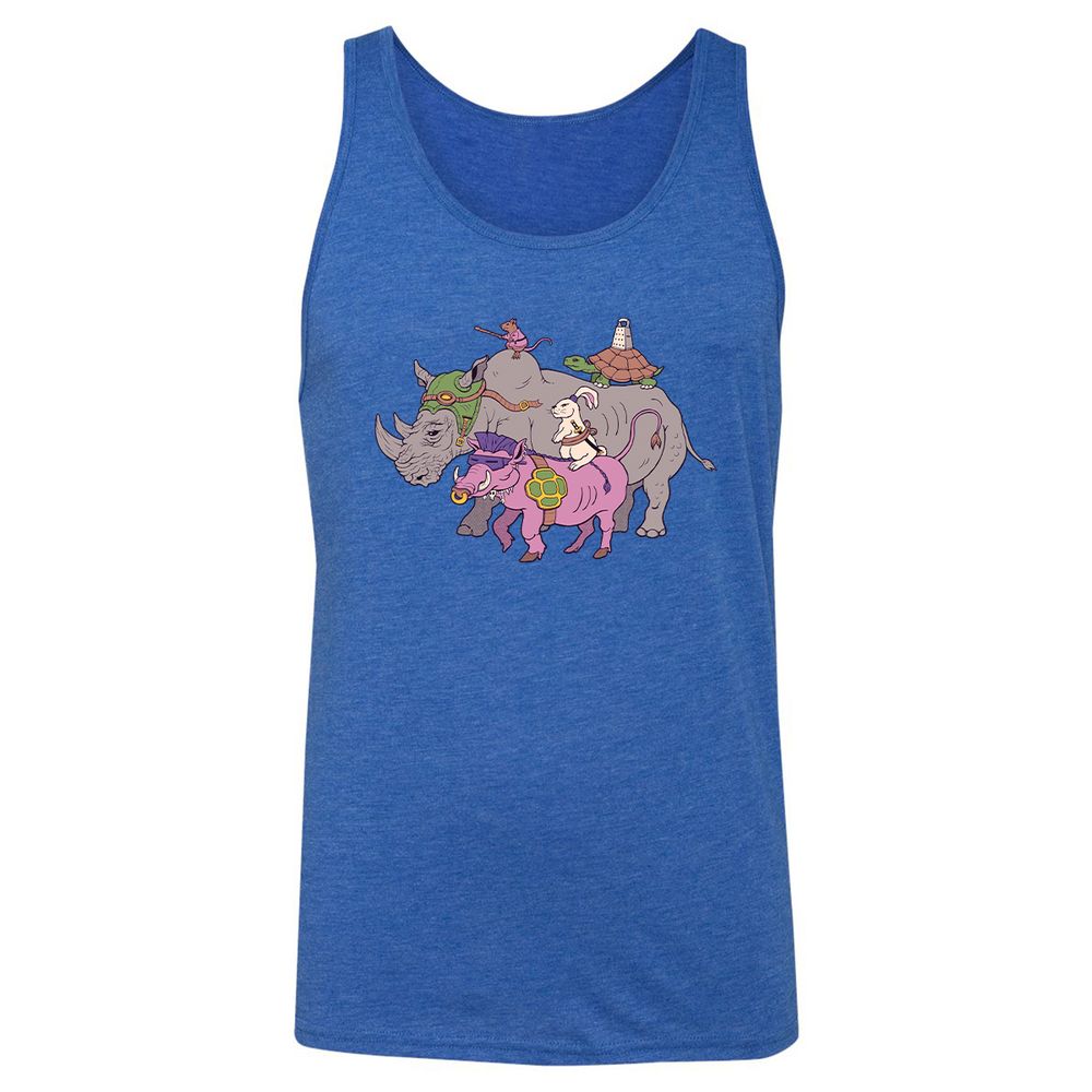 Unisex Jersey Tank - CAWAZ2N2 - True Royal Triblend - 12