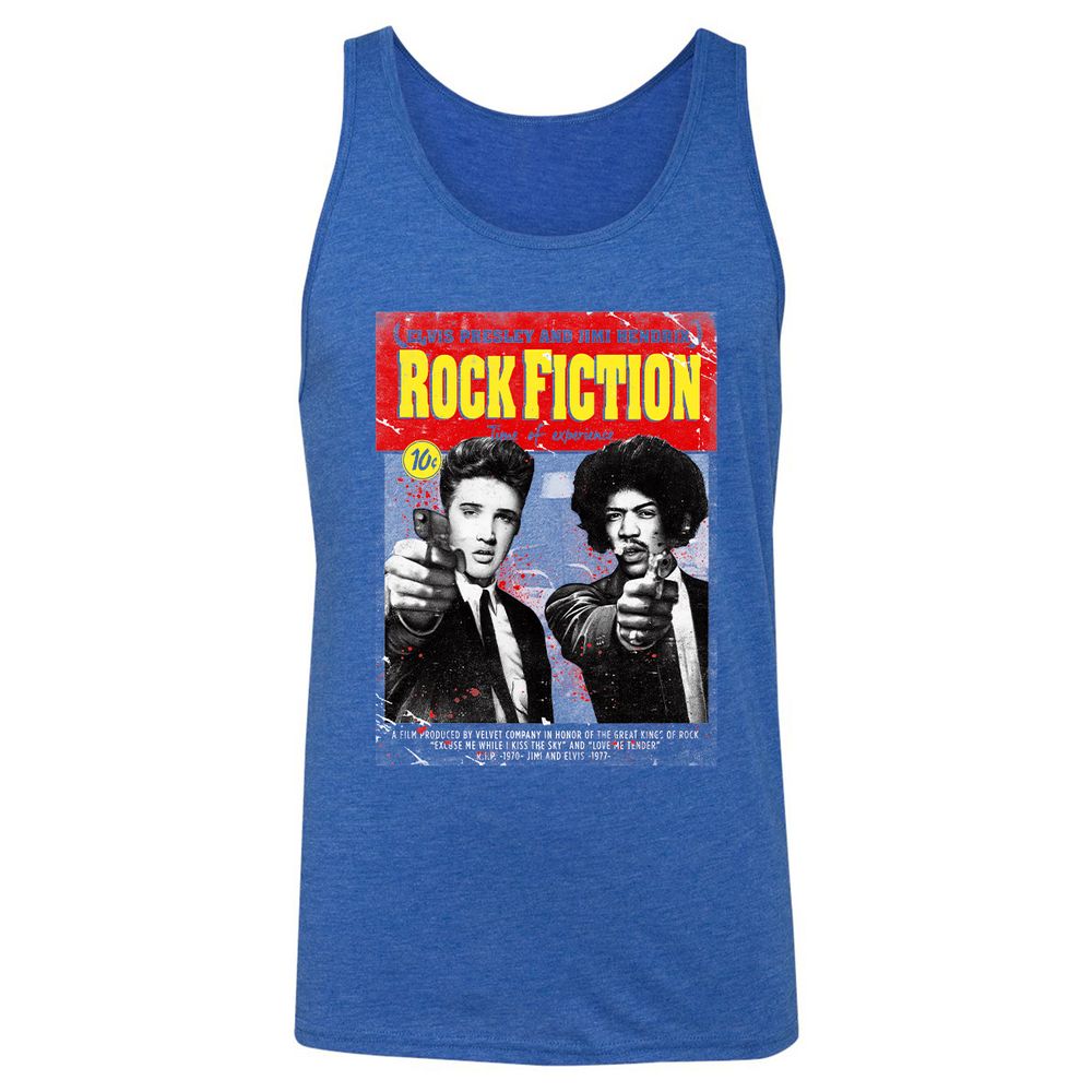 Unisex Jersey Tank - 32V33FLA - True Royal Triblend - 12