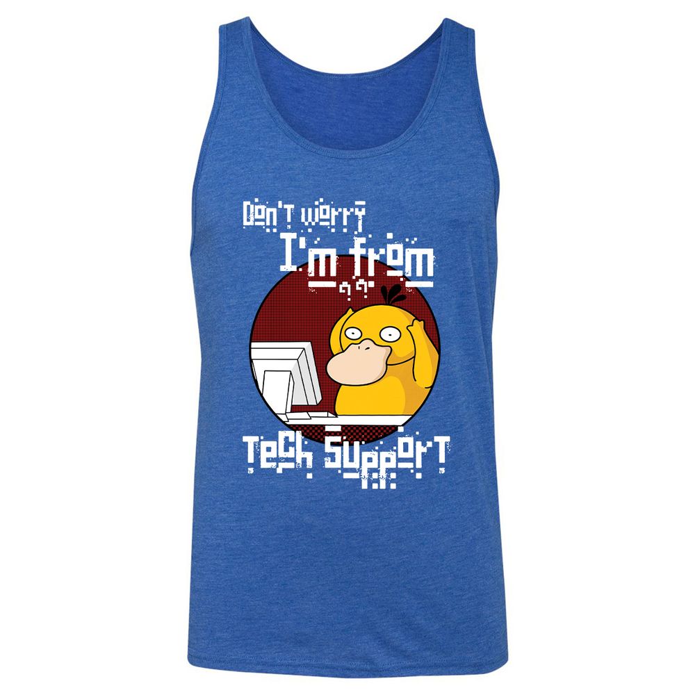 Unisex Jersey Tank - 89EMZGBD - True Royal Triblend - 12