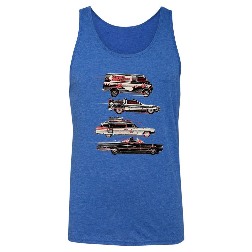 Unisex Jersey Tank - 5VL3M58E - True Royal Triblend - 12