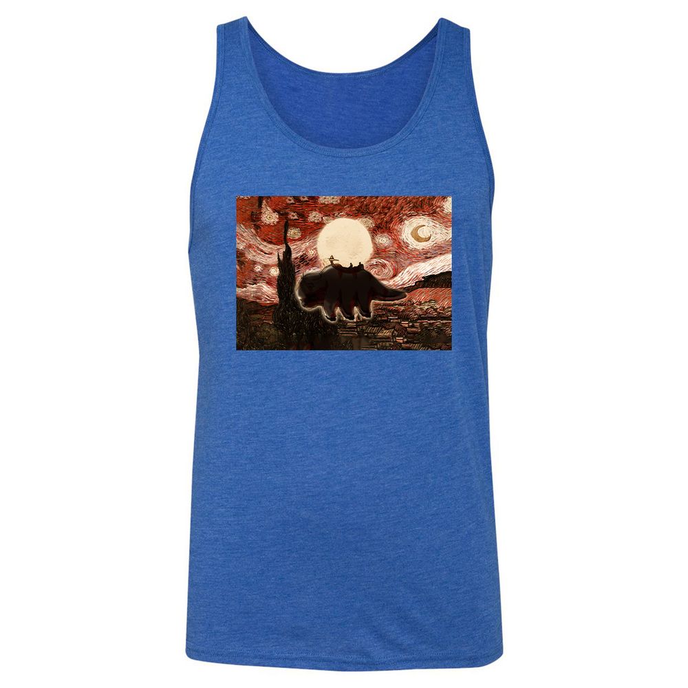 Unisex Jersey Tank - QLCYV8T3 - True Royal Triblend - 12