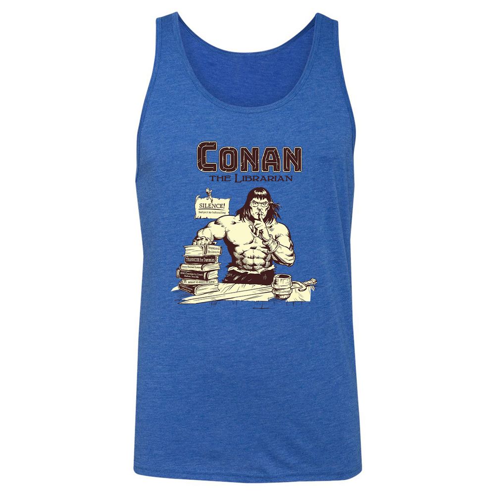 Unisex Jersey Tank - A61D9G3K - True Royal Triblend - 12