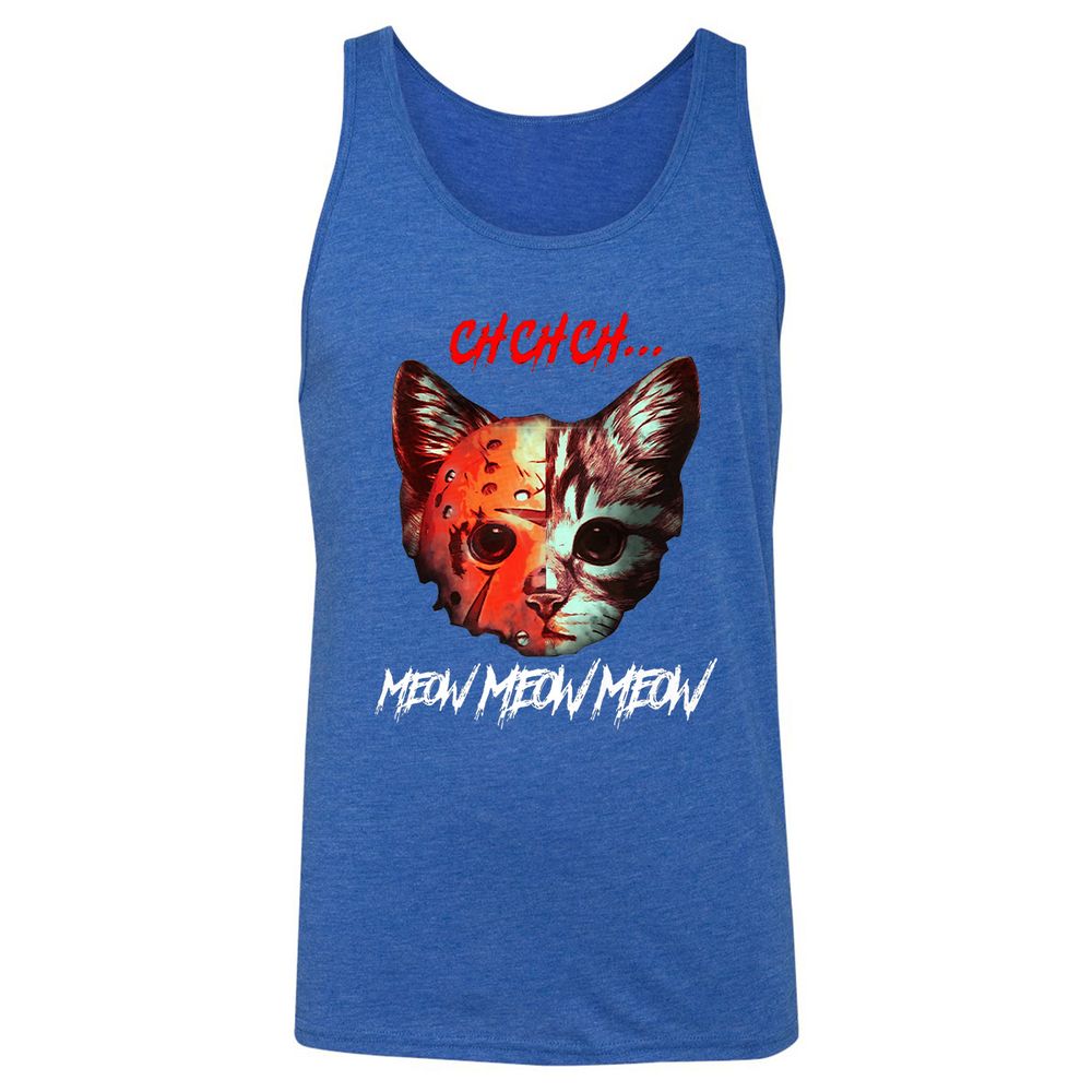 Unisex Jersey Tank - QKQQYBDR - True Royal Triblend - 12