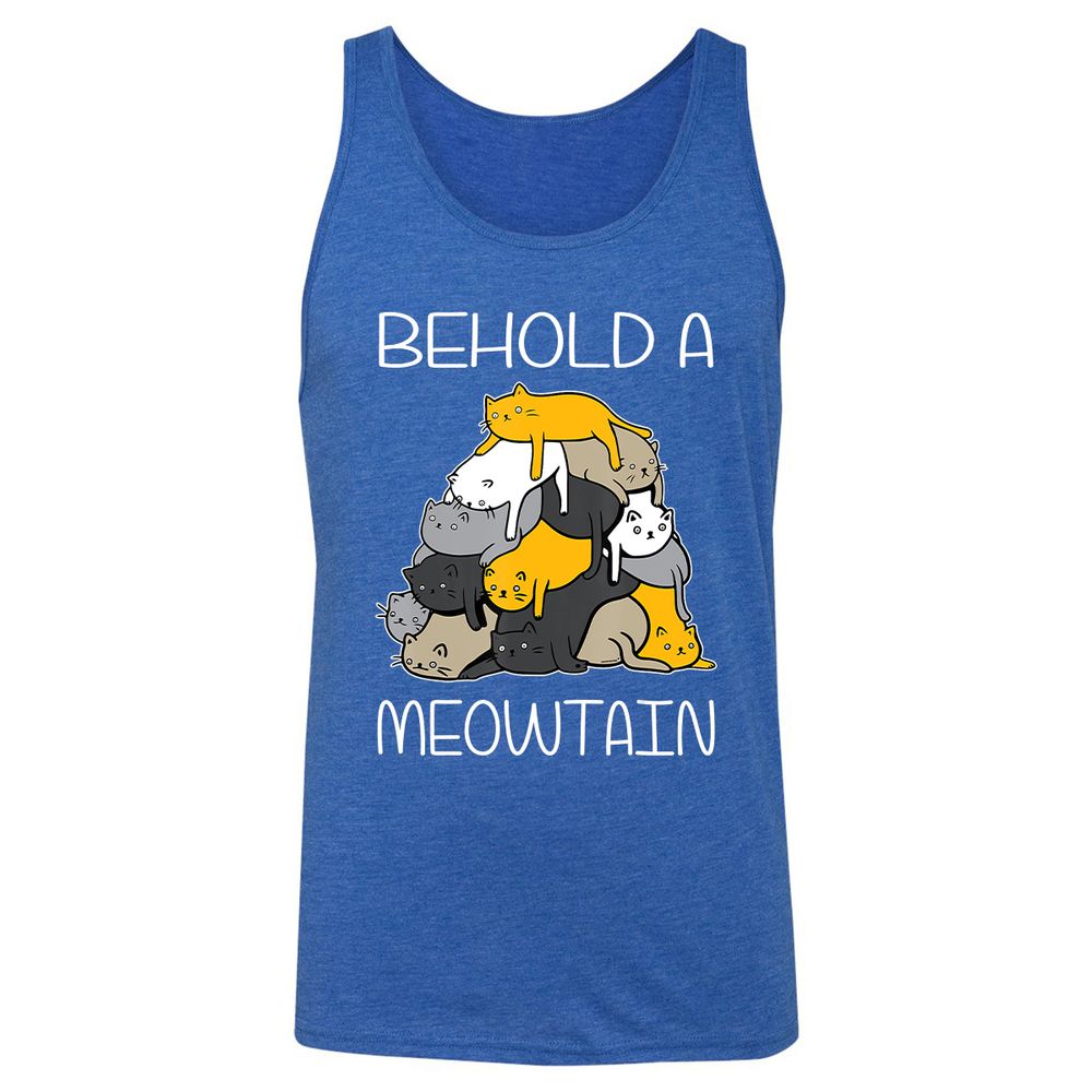 Unisex Jersey Tank - SS2NXR8F - True Royal Triblend - 12