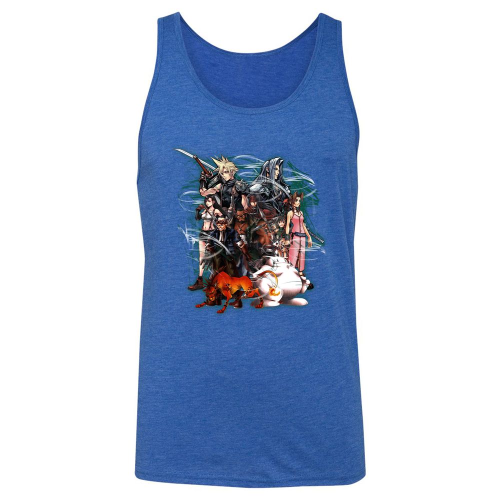 Unisex Jersey Tank - RSJFBF6J - True Royal Triblend - 12