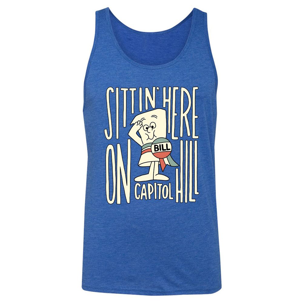 Unisex Jersey Tank - FKW1ARU2 - True Royal Triblend - 12
