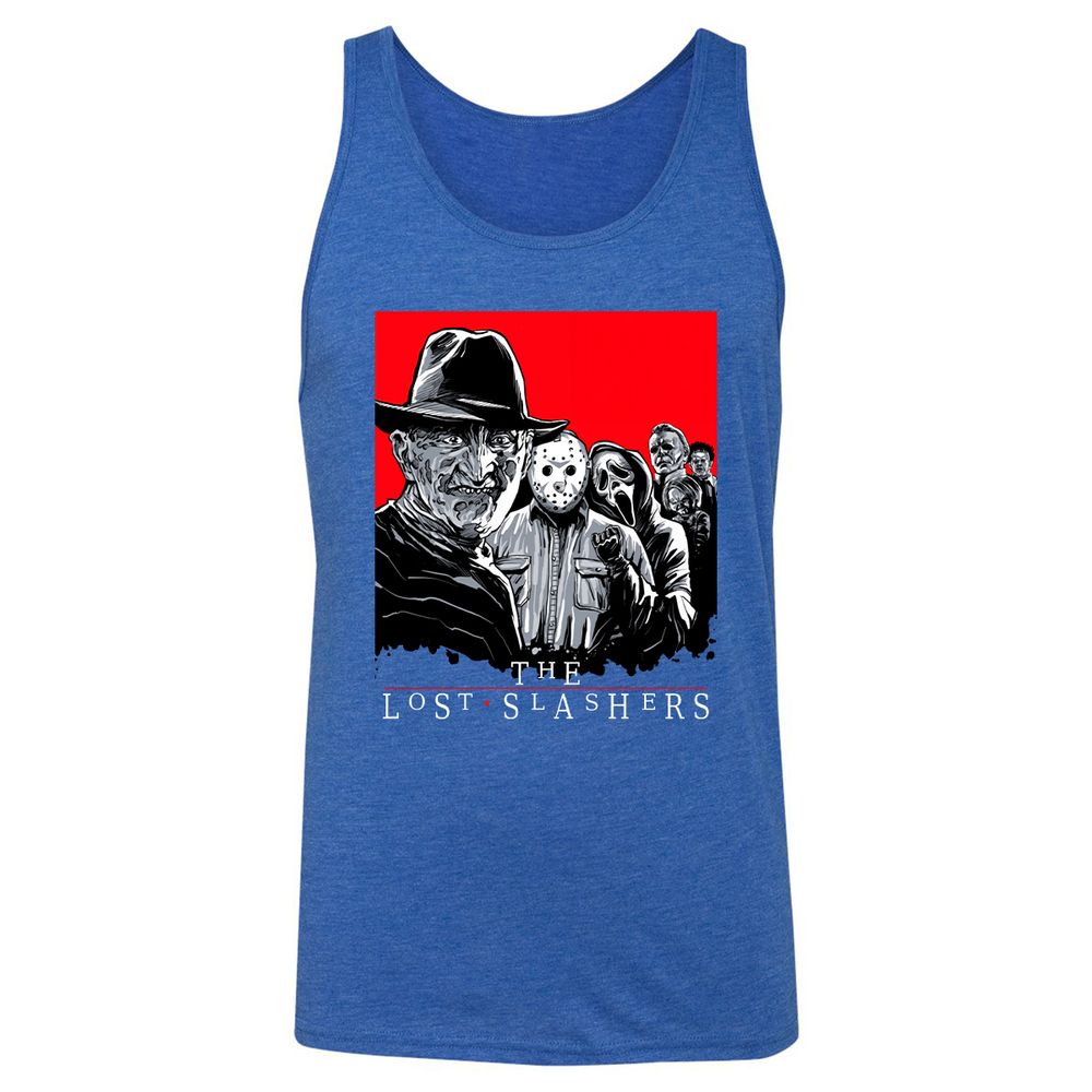 Unisex Jersey Tank - 7QT1N97R - True Royal Triblend - 12