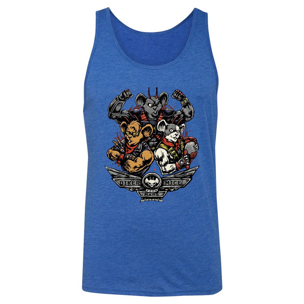 Unisex Jersey Tank - YUWTDX31 - True Royal Triblend - 12