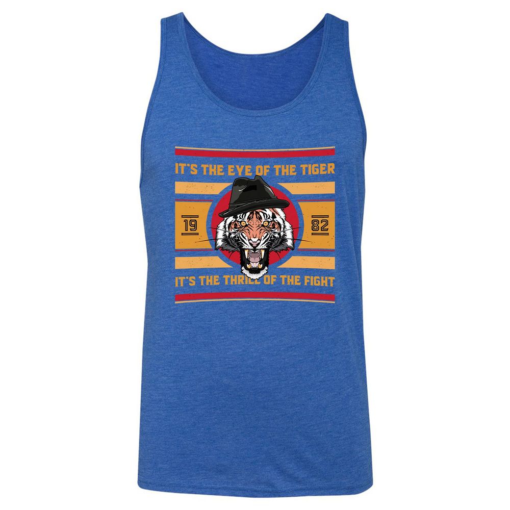 Unisex Jersey Tank - SRMUQ26Q - True Royal Triblend - 12