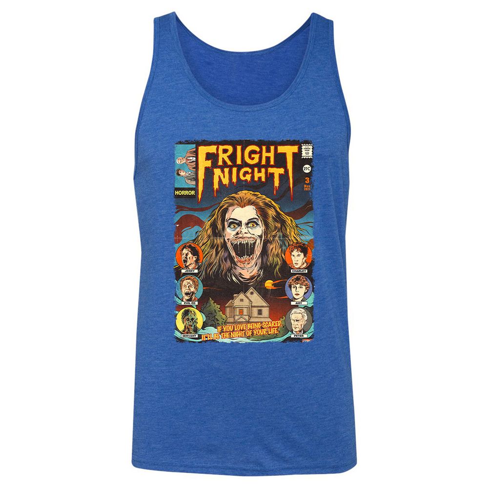 Unisex Jersey Tank - PHCYG8AF - True Royal Triblend - 12