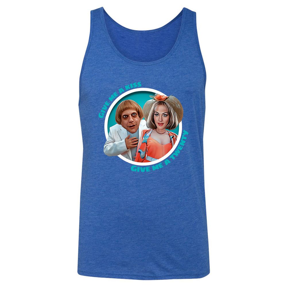 Unisex Jersey Tank - 1PE6K3GR - True Royal Triblend - 12
