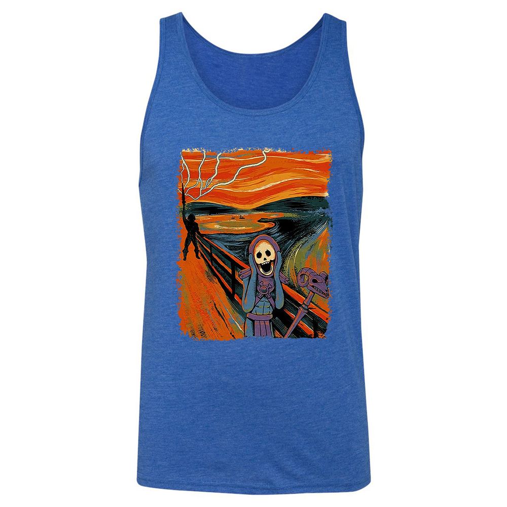 Unisex Jersey Tank - XFTAQSXU - True Royal Triblend - 12