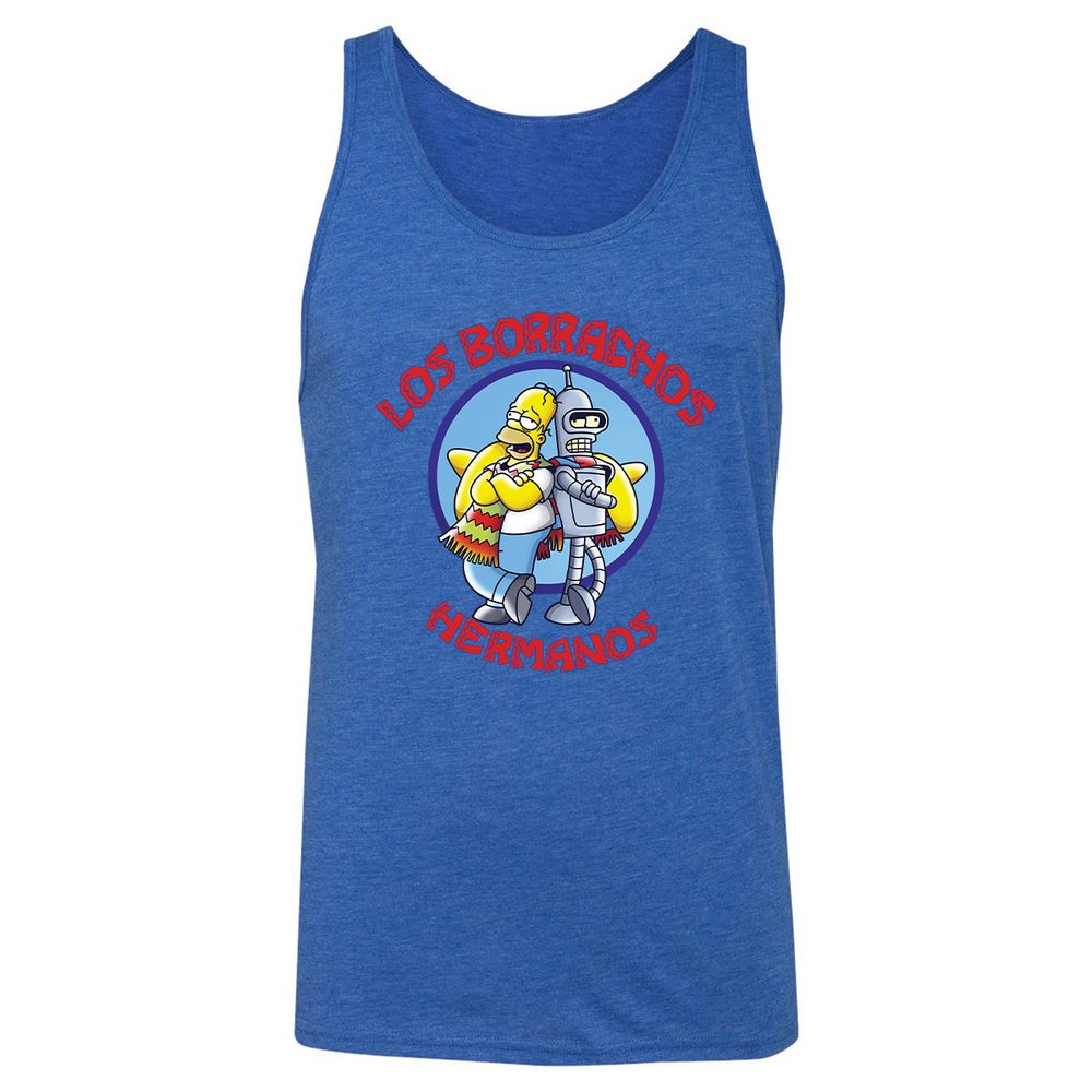 Unisex Jersey Tank - MCB1T5KH - True Royal Triblend - 12