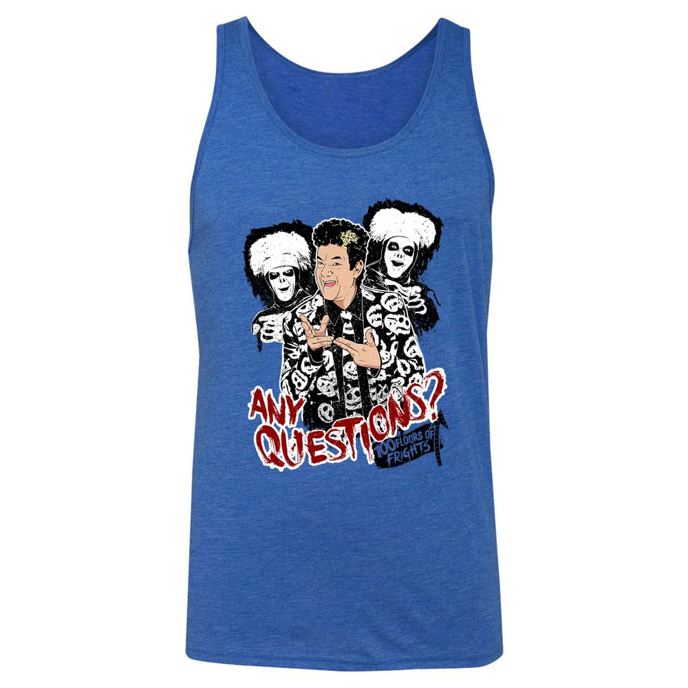 Unisex Jersey Tank - HJVNQQEE - True Royal Triblend - 12