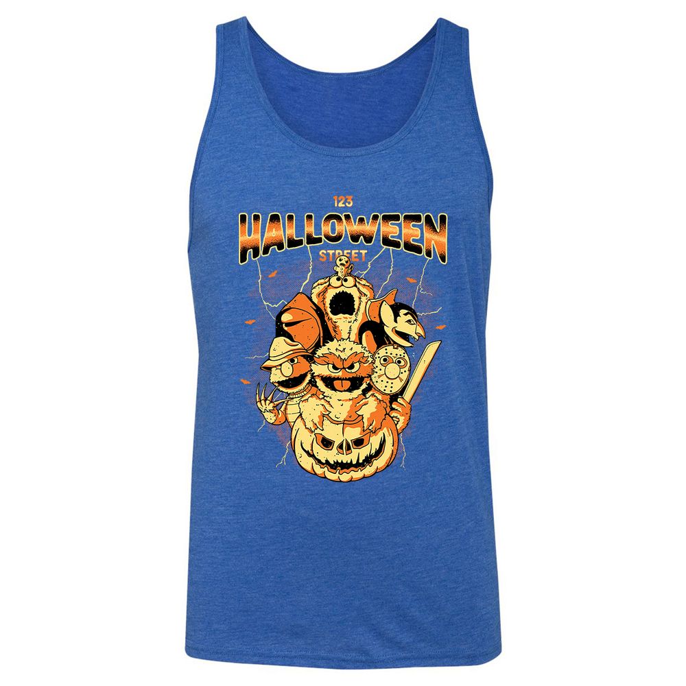Unisex Jersey Tank - PN49N2QC - True Royal Triblend - 12