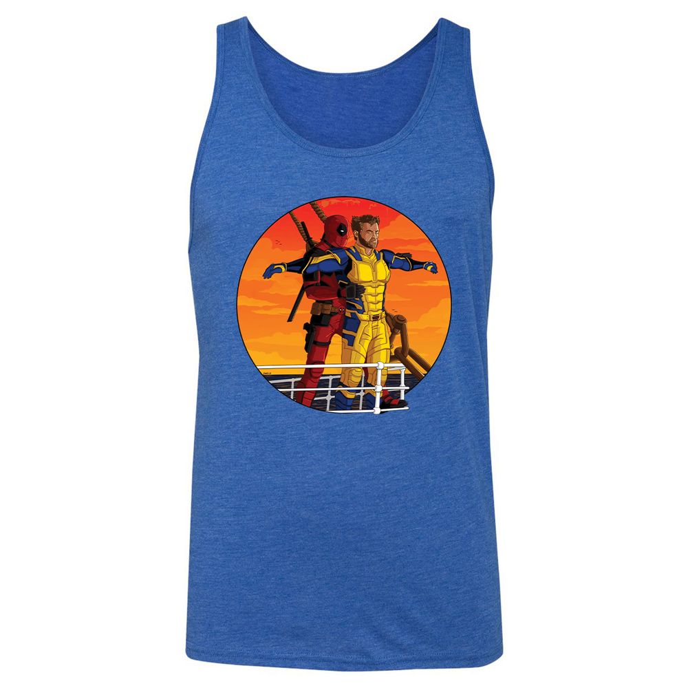Unisex Jersey Tank - UZZE4ZZ1 - True Royal Triblend - 12