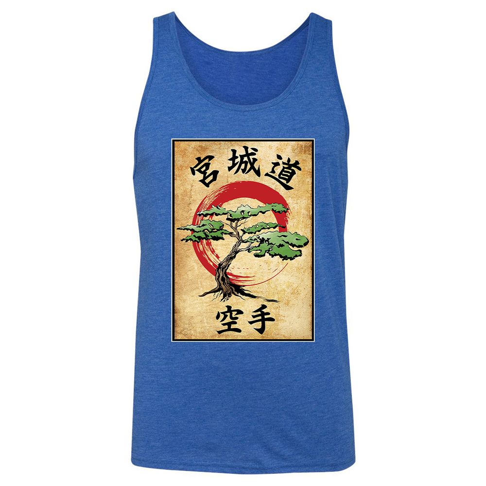 Unisex Jersey Tank - MTFEU6QB - True Royal Triblend - 12