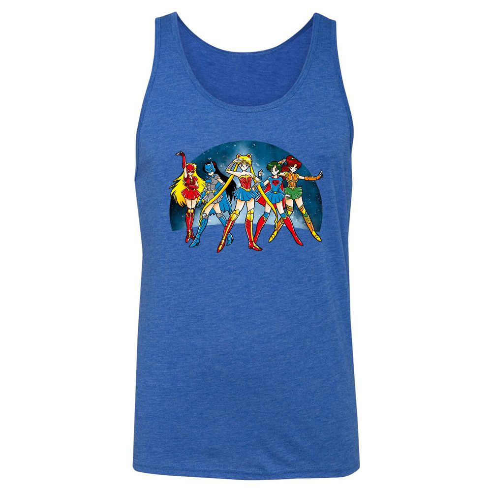 Unisex Jersey Tank - B2GNLHF8 - True Royal Triblend - 12