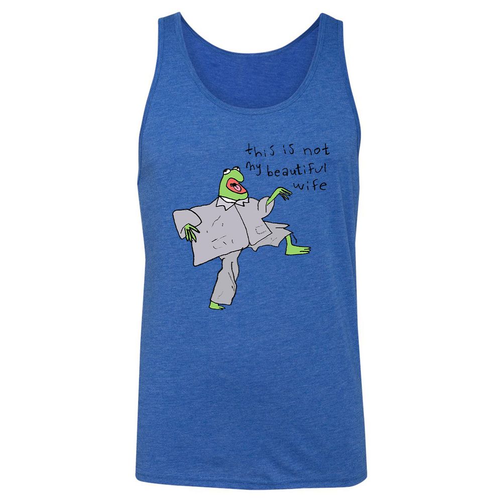 Unisex Jersey Tank - JFDR7VNQ - True Royal Triblend - 12